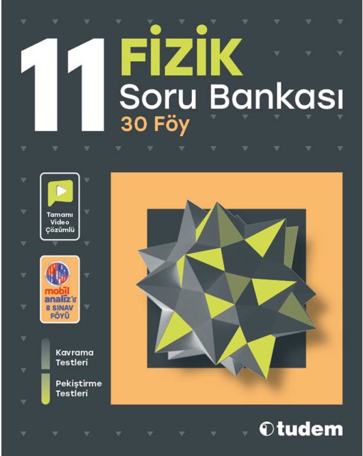 Tudem Yayınları 11. Sınıf Fizik Soru Bankası