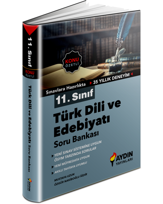 Aydın Yayınları 11. Sınıf Türk Dili Ve Edebiyatı Konu Özetli Soru Bankası